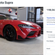 Illustration for article titled Heres a 2020 Toyota Supra Marked Up to Nearly $200,000